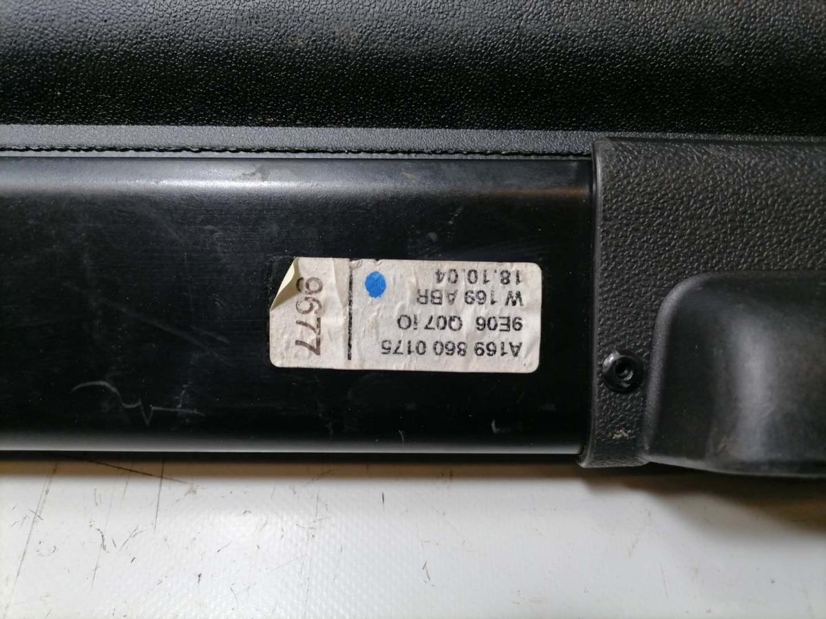 Mercedes A Klasse W169 original Laderaumrollo Abdeckung Kofferraum Bj.2004
